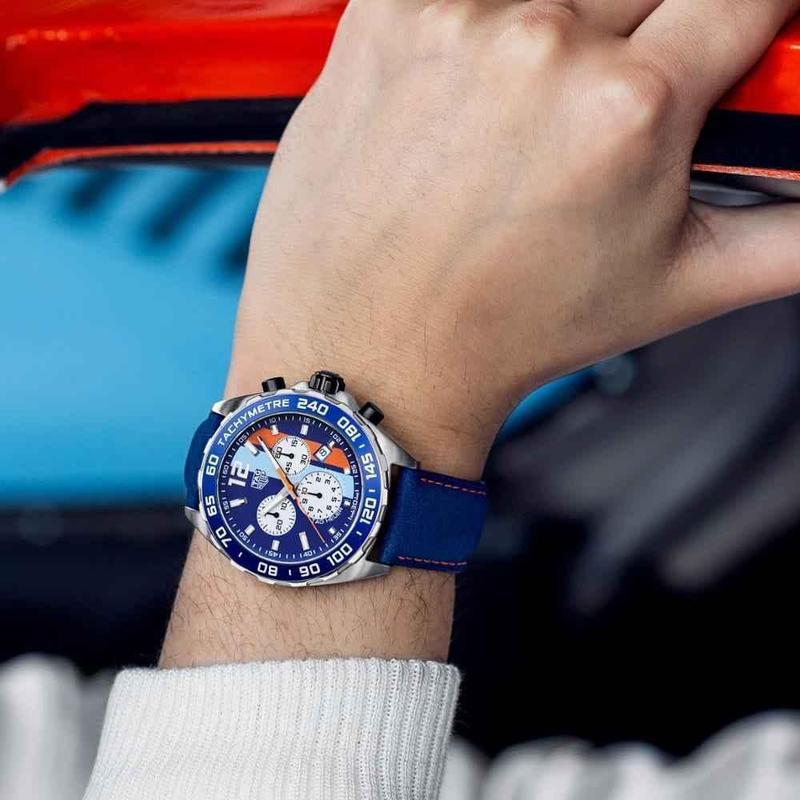 Relógio Tag Heuer Gulf Quartz Especial Caz101N. Fc8243